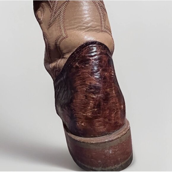 DOUBLE H MEN'S SIZE 11.5 D ICE ROPER WESTERN WORK BOOTS BROAD SQUARE TOE DH4305 - Picture 3 of 15